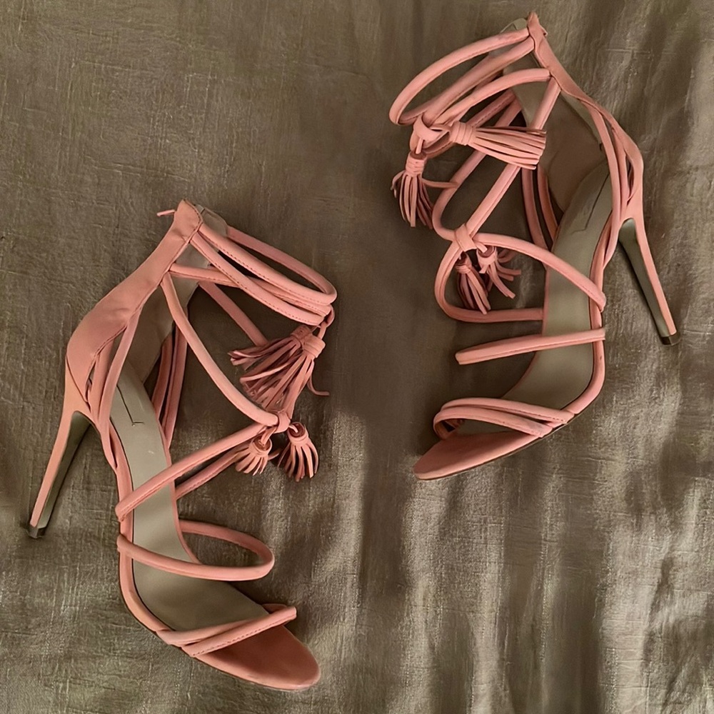 Aldo Coral Tasseled Stilettos